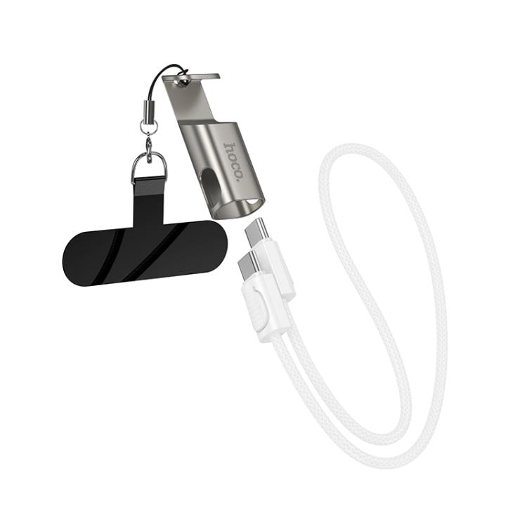 hoco X126 35cm Type-C to Type-C Experto 60W Phone Holder & Lanyard & Data Cable