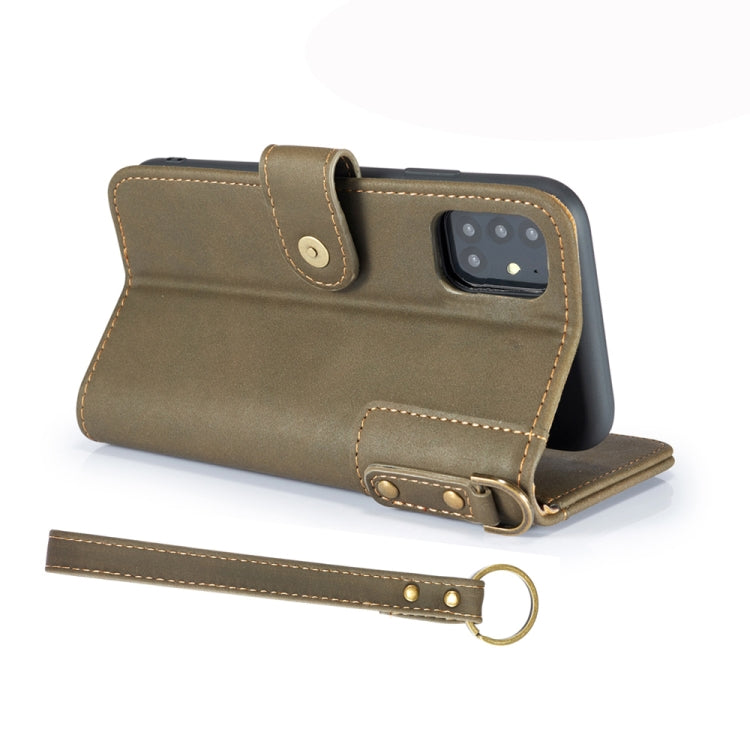 For Samsung Galaxy Note20 Cowhide Texture Horizontal Flip Leather Case with Holder & Card Slots & Wallet & Lanyard