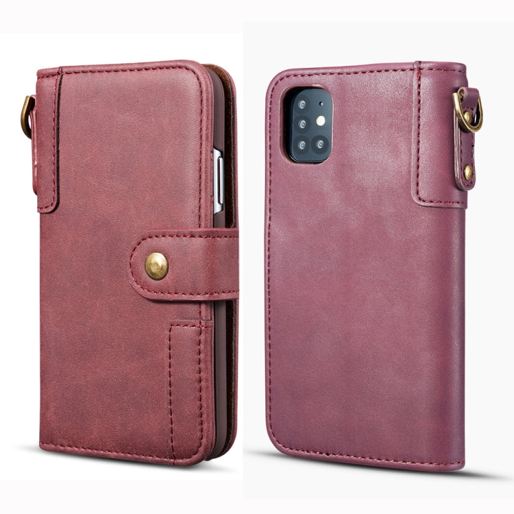 For Samsung Galaxy Note20 Cowhide Texture Horizontal Flip Leather Case with Holder & Card Slots & Wallet & Lanyard