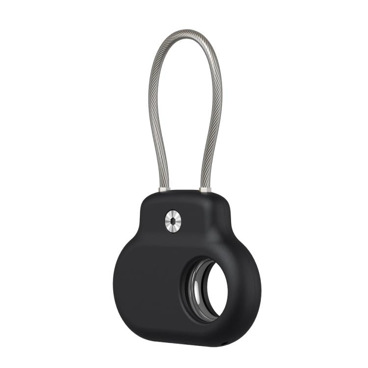 For Samsung Galaxy SmartTag Positioning Tracker Steel Wire Silicone Protective Cover
