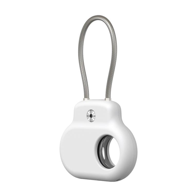 For Samsung Galaxy SmartTag Positioning Tracker Steel Wire Silicone Protective Cover