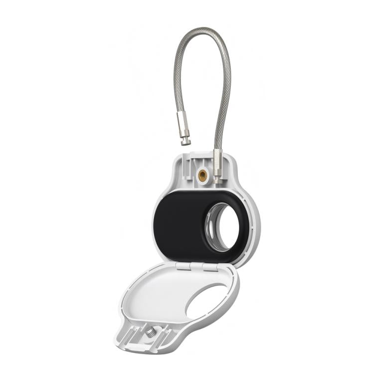 For Samsung Galaxy SmartTag Positioning Tracker Steel Wire Silicone Protective Cover