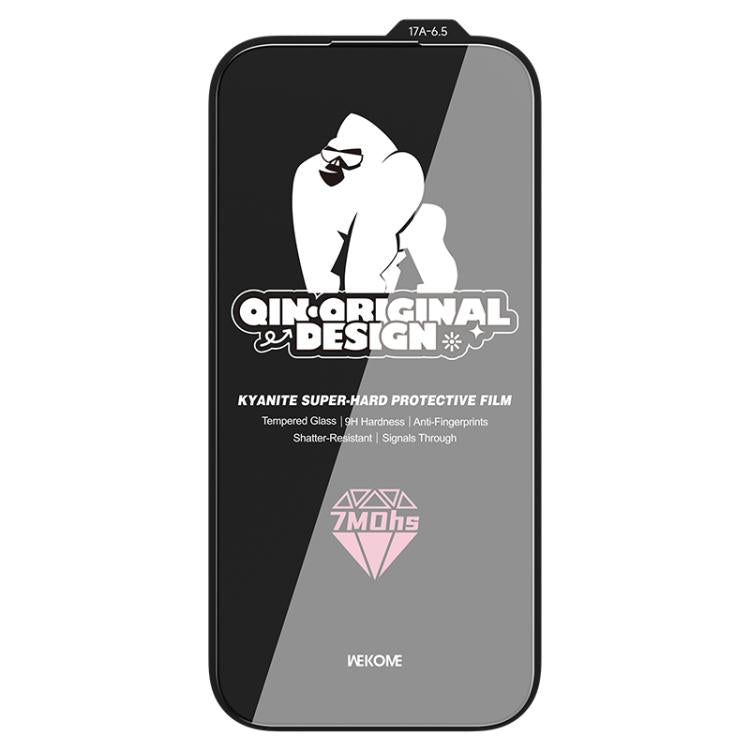 For iPhone Air WK WTP-129 Qin-Original Design 9D Curved Kyanite Ultra-Hard Tempered Glass Film