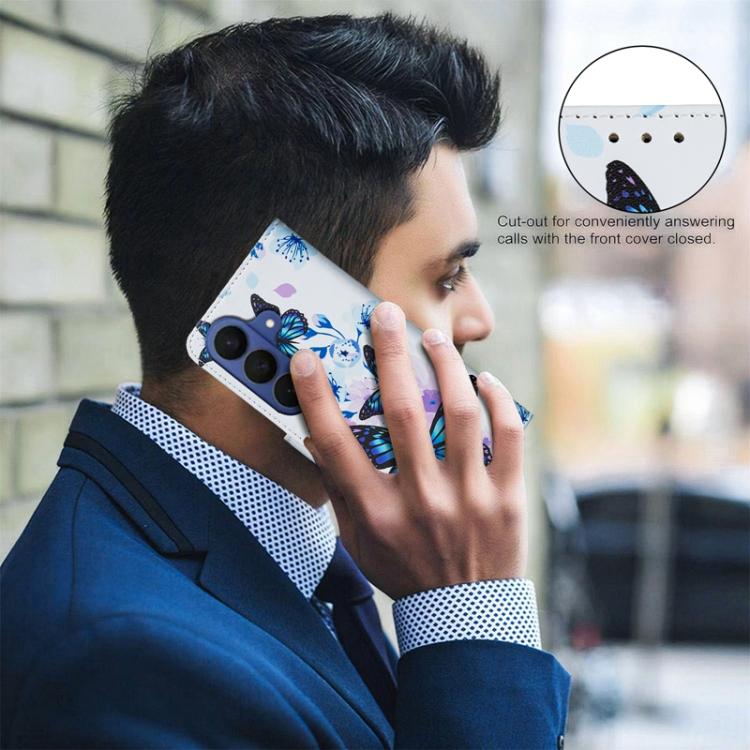 For Samsung Galaxy S26 5G BF42 Color Painting Leather Phone Case
