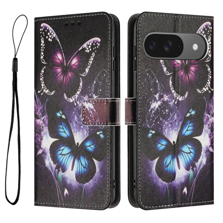 For Google Pixel 11 / 11 Pro Color Drawing Pattern Leather Phone Case