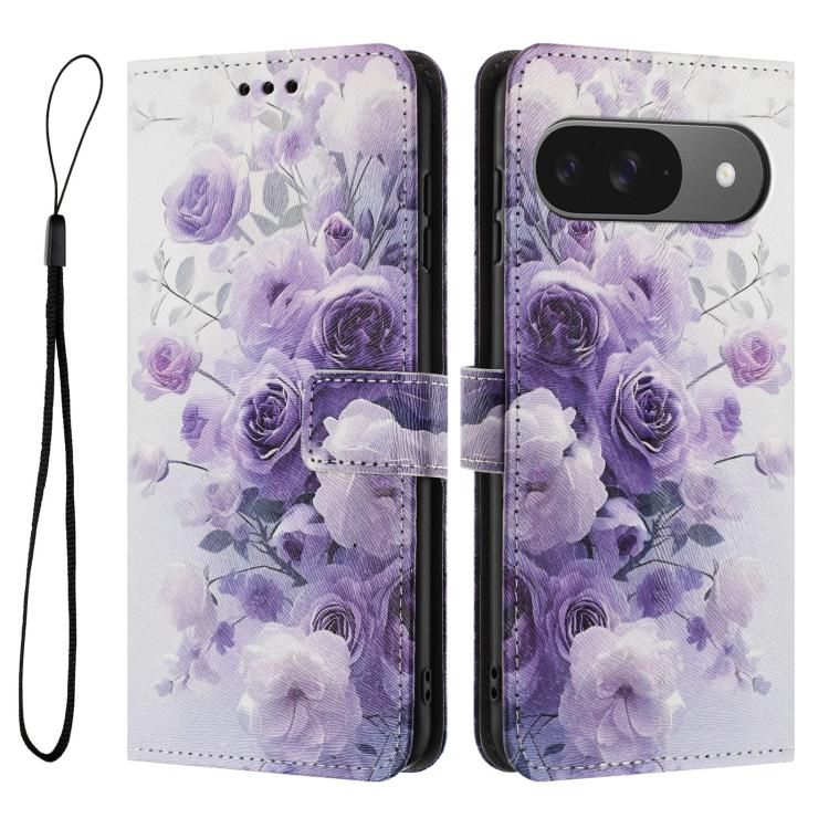For Google Pixel 11 / 11 Pro Color Drawing Pattern Leather Phone Case