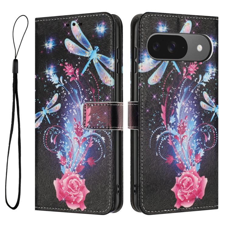 For Google Pixel 11 / 11 Pro Color Drawing Pattern Leather Phone Case