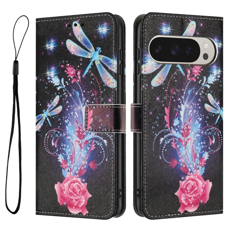 For Google Pixel 11 Pro XL Color Drawing Pattern Leather Phone Case