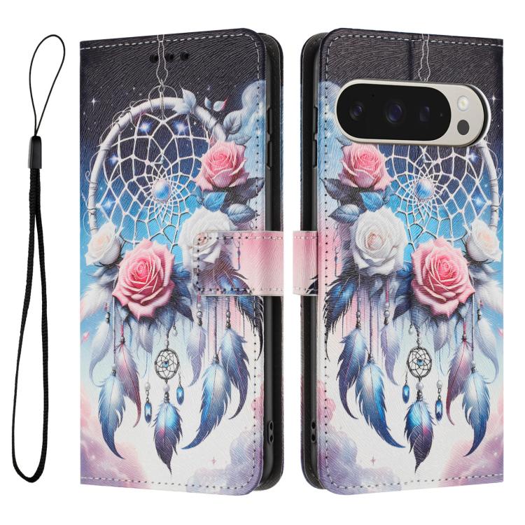 For Google Pixel 11 Pro XL Color Drawing Pattern Leather Phone Case