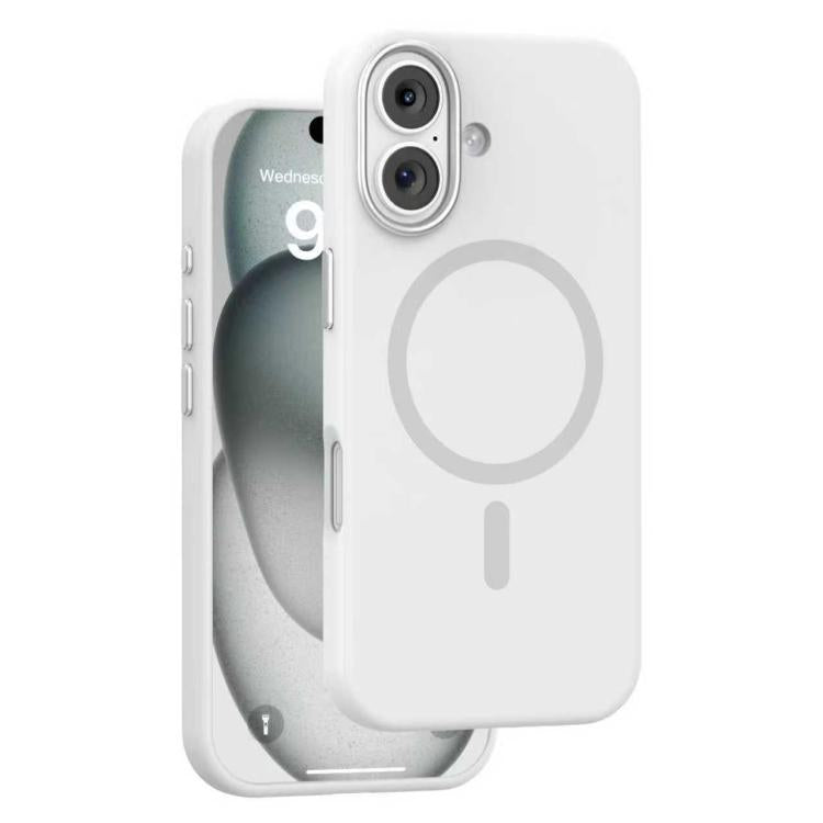 For iPhone 17 Mutural Karen Series Liquid Silicone MagSafe Phone Case