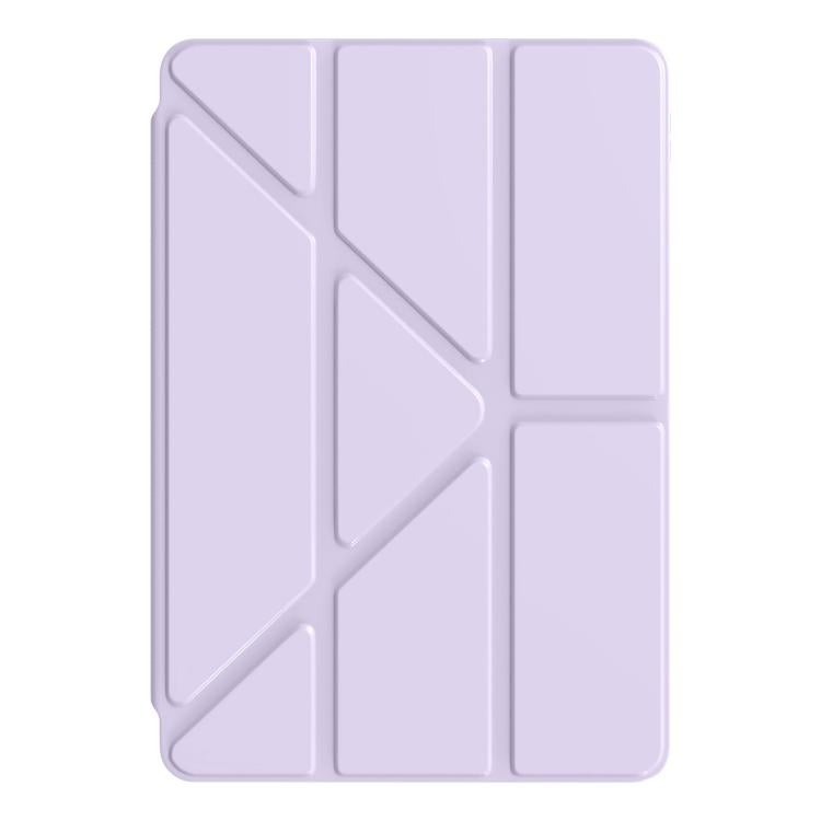 For Samsung Galaxy Tab S11 Ultra Clear Acrylic Deformation Leather Tablet Case