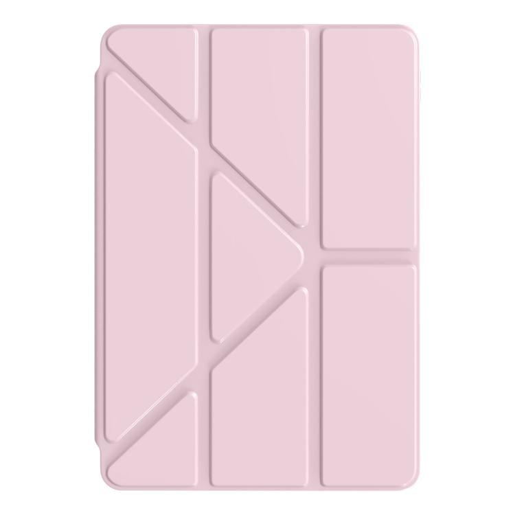 For Samsung Galaxy Tab S11 Ultra Clear Acrylic Deformation Leather Tablet Case