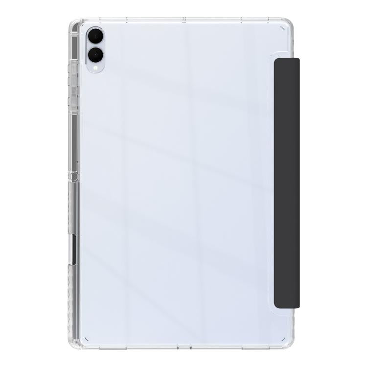 For Samsung Galaxy Tab S11 Ultra Clear Acrylic Deformation Leather Tablet Case
