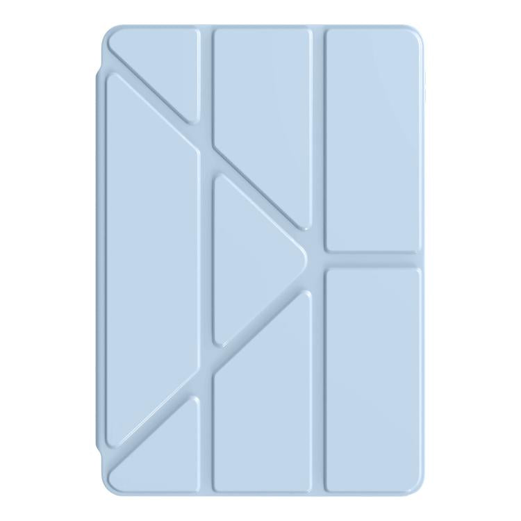 For Samsung Galaxy Tab S11 Ultra Clear Acrylic Deformation Leather Tablet Case
