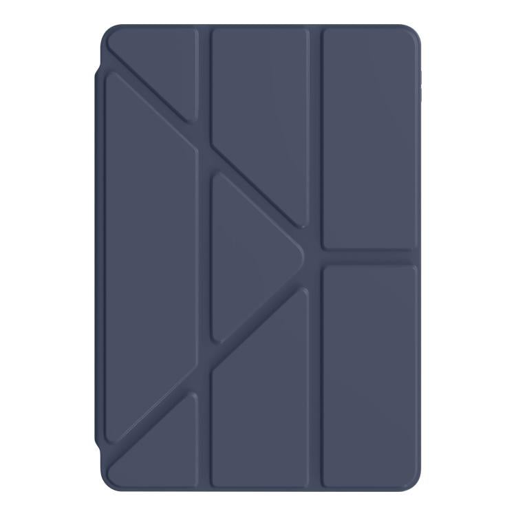 For Samsung Galaxy Tab S11 Ultra Clear Acrylic Deformation Leather Tablet Case