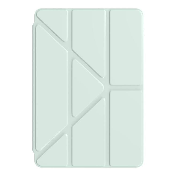 For Samsung Galaxy Tab S11 Ultra Clear Acrylic Deformation Leather Tablet Case