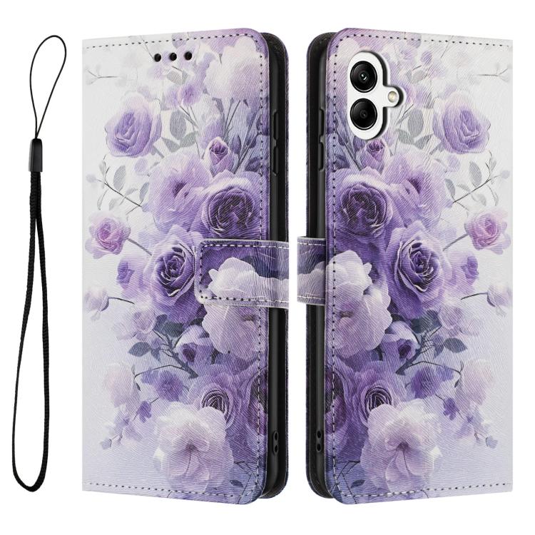 For Samsung Galaxy A05 4G Color Drawing Pattern Leather Phone Case
