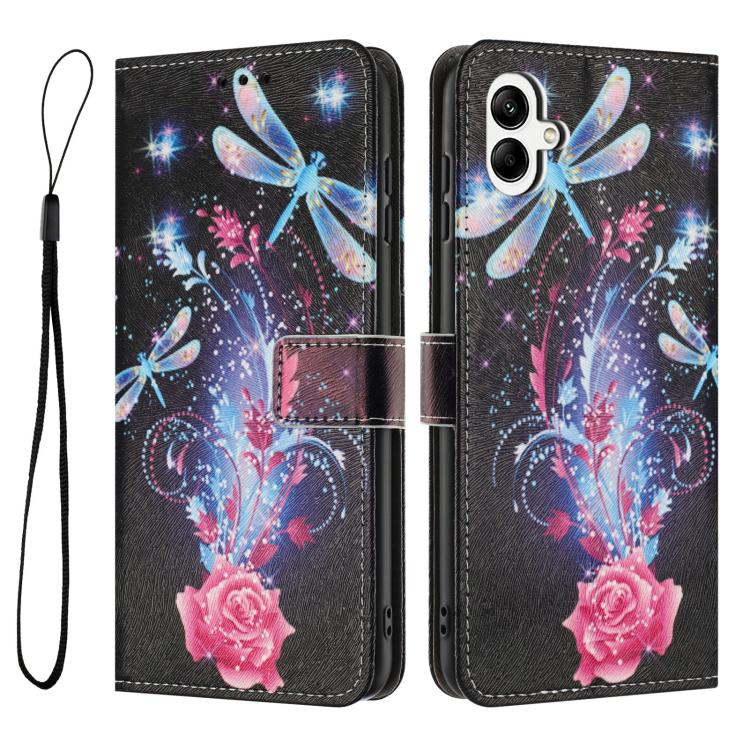 For Samsung Galaxy A05 4G Color Drawing Pattern Leather Phone Case