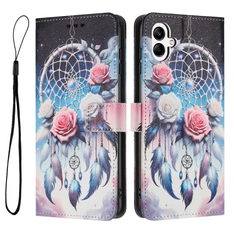 For Samsung Galaxy A05 4G Color Drawing Pattern Leather Phone Case