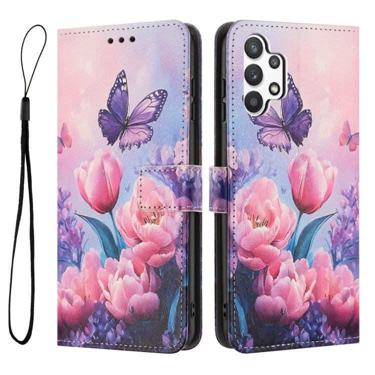 For Samsung Galaxy A13 4G / 5G Color Drawing Pattern Leather Phone Case