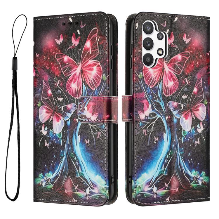 For Samsung Galaxy A13 4G / 5G Color Drawing Pattern Leather Phone Case