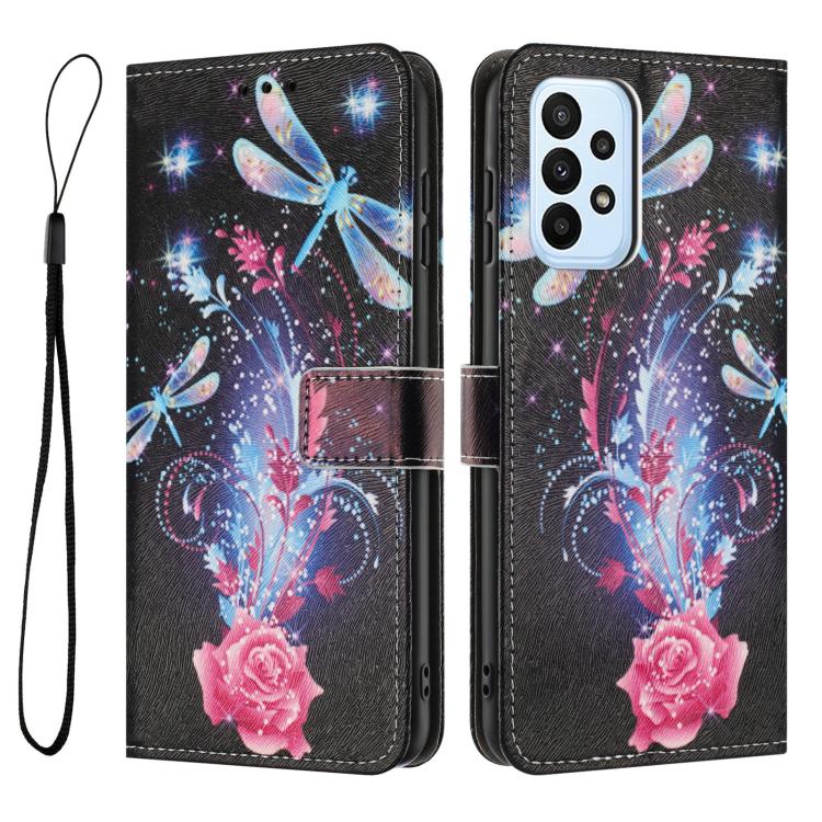 For Samsung Galaxy A53 5G Color Drawing Pattern Leather Phone Case
