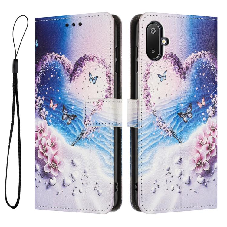 For Samsung Galaxy F06 5G / M06 5G Color Drawing Pattern Leather Phone Case