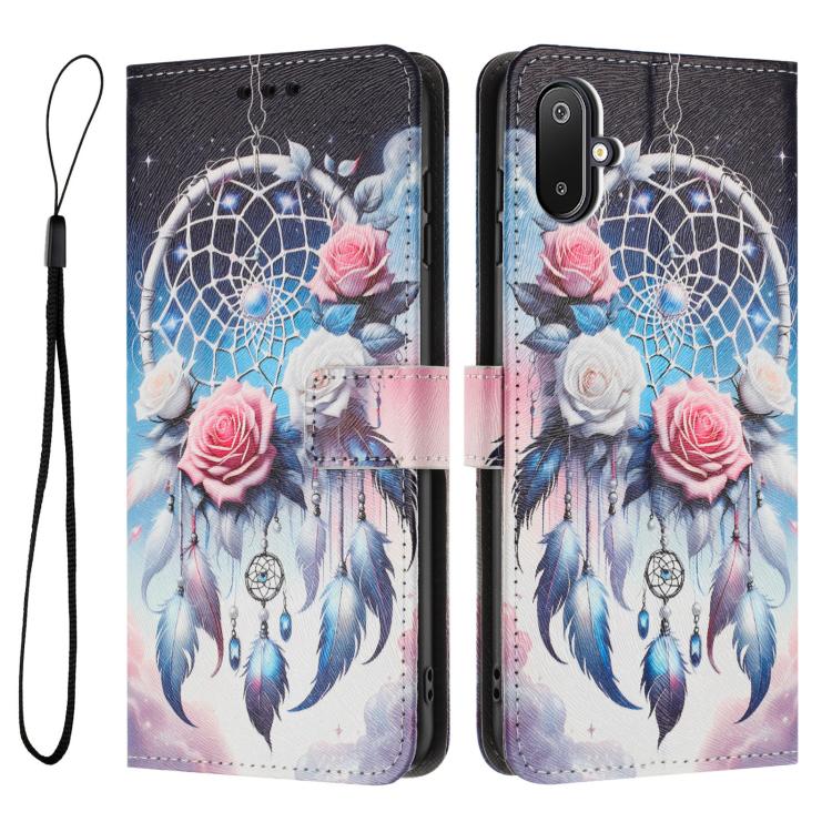 For Samsung Galaxy F06 5G / M06 5G Color Drawing Pattern Leather Phone Case