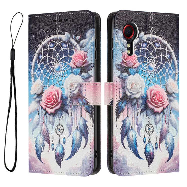 For Samsung Galaxy XCover 5 Color Drawing Pattern Leather Phone Case