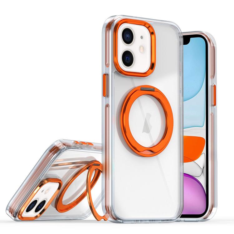 For iPhone 11 Magnetic 360 Degree Rotating Holder Phone Case