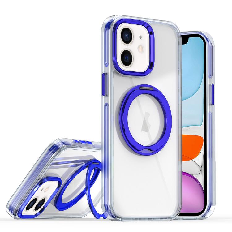 For iPhone 11 Magnetic 360 Degree Rotating Holder Phone Case
