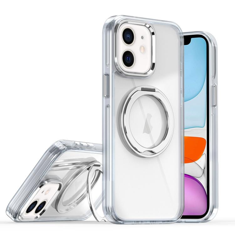 For iPhone 11 Magnetic 360 Degree Rotating Holder Phone Case