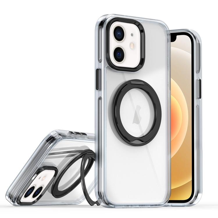 For iPhone 12 / 12 Pro Magnetic 360 Degree Rotating Holder Phone Case