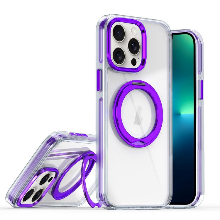For iPhone 13 Pro Max Magnetic 360 Degree Rotating Holder Phone Case