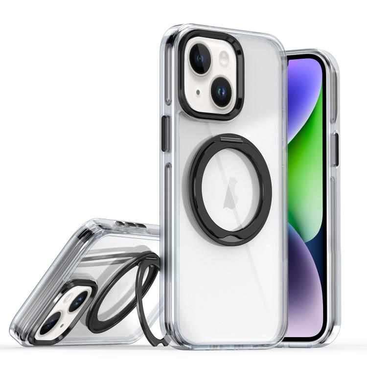 For iPhone 14 Plus Magnetic 360 Degree Rotating Holder Phone Case