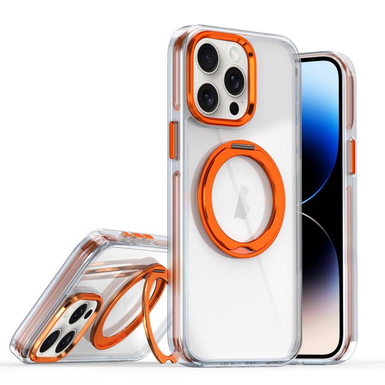 For iPhone 14 Pro Magnetic 360 Degree Rotating Holder Phone Case