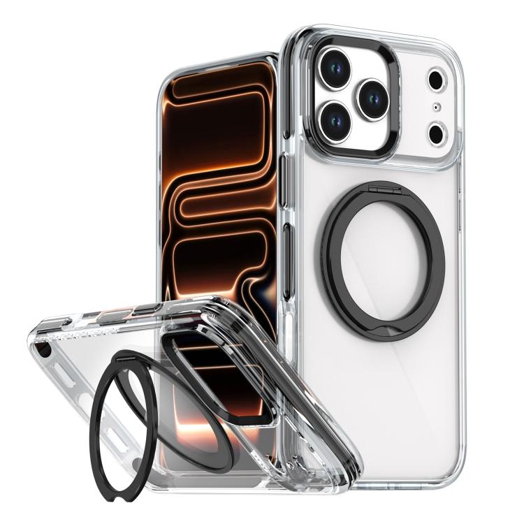 For iPhone 17 Pro Max Magnetic 360 Degree Rotating Holder Phone Case