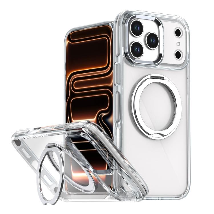 For iPhone 17 Pro Max Magnetic 360 Degree Rotating Holder Phone Case