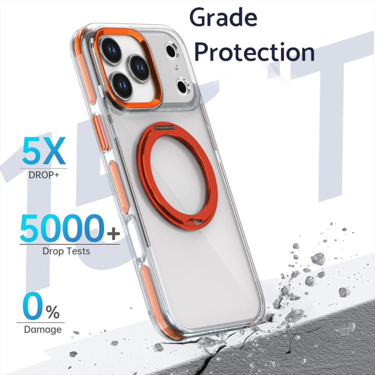 For iPhone 13 Pro Max Magnetic 360 Degree Rotating Holder Phone Case