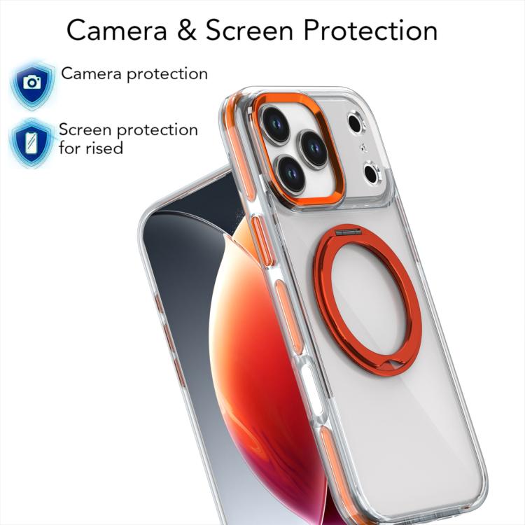 For iPhone 13 Pro Max Magnetic 360 Degree Rotating Holder Phone Case