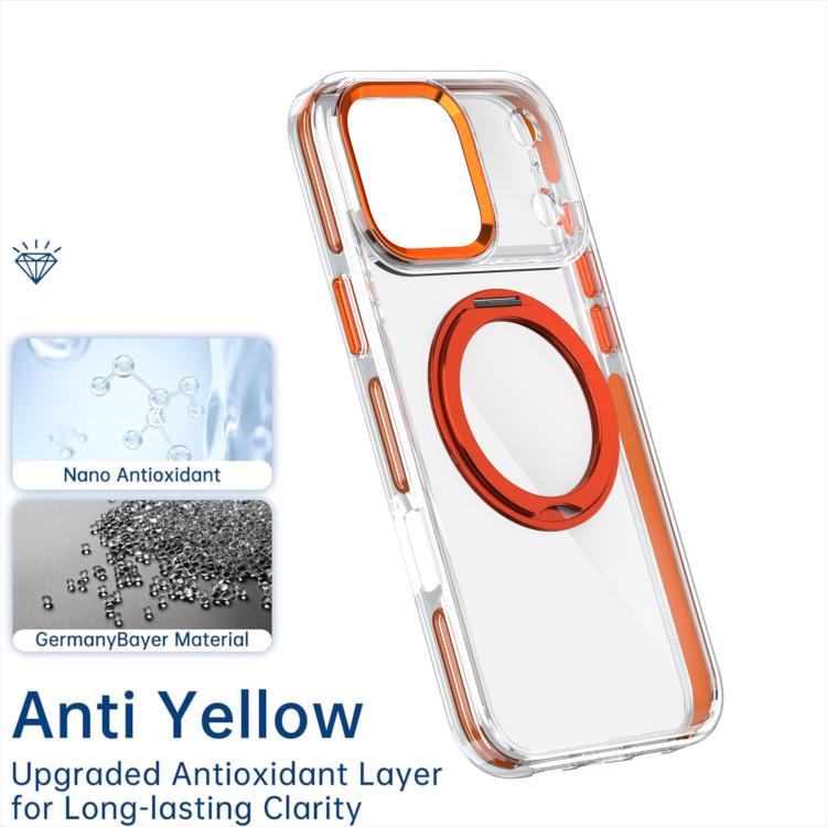 For iPhone 13 Pro Max Magnetic 360 Degree Rotating Holder Phone Case
