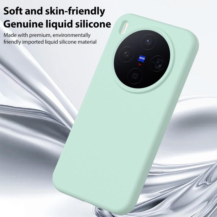 For vivo X300 Liquid Silicone Skin-friendly Shockproof Phone Case