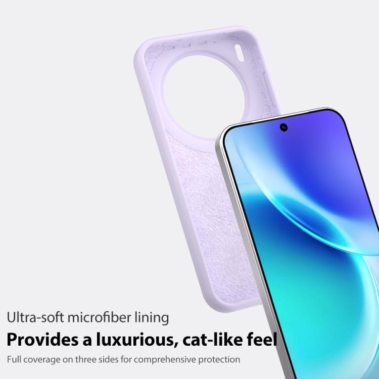 For vivo X300 Liquid Silicone Skin-friendly Shockproof Phone Case