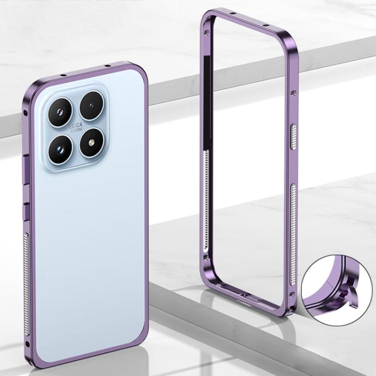 For Xiaomi 17 Metal Frame Heat Dissipation Phone Case