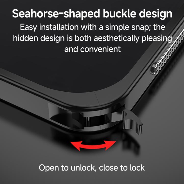 For Xiaomi 17 Pro Metal Frame Heat Dissipation Phone Case