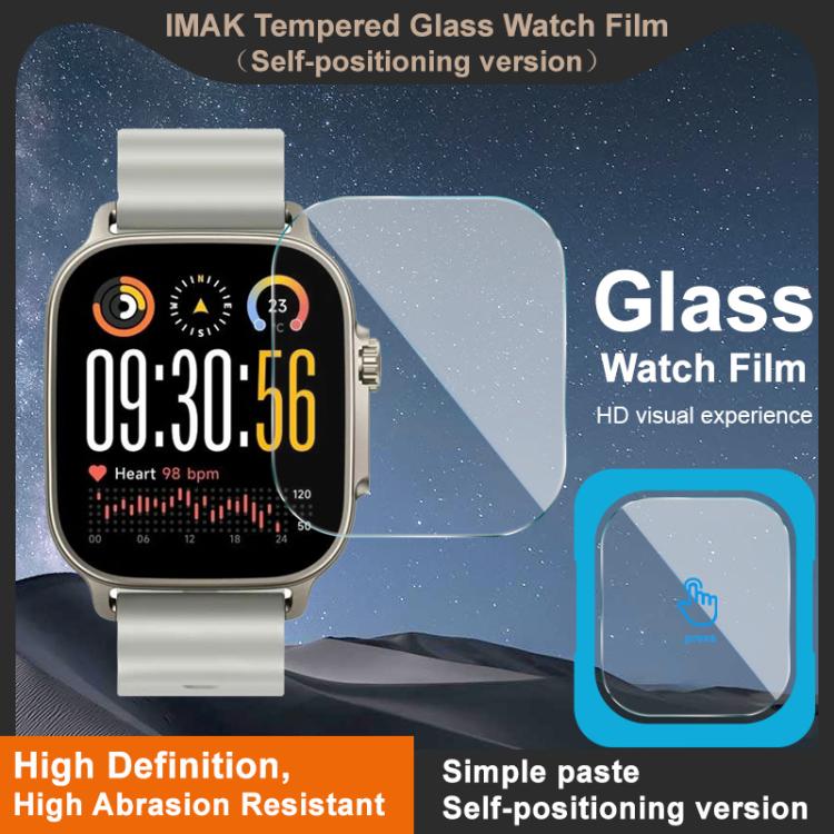 For Realme Watch 5 imak Tempered Glass Watch Film, Self-positioning Version