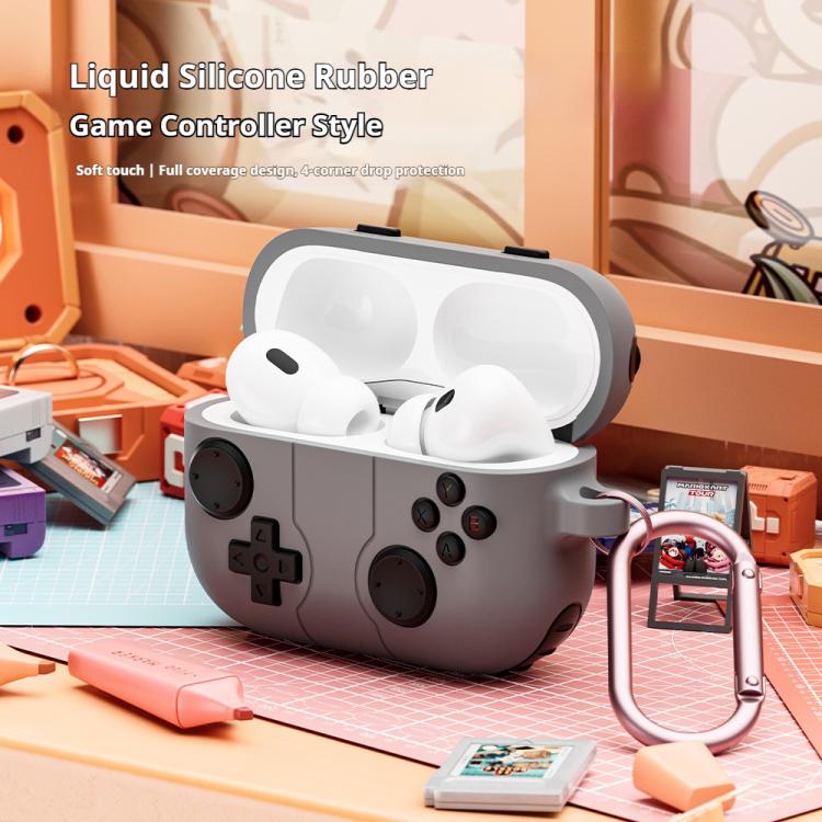 For AirPods Pro 3 Game Console Style Wireless Earphone Silicone Case