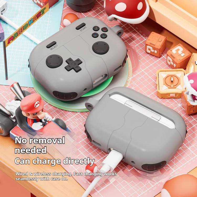 For AirPods Pro 3 Game Console Style Wireless Earphone Silicone Case
