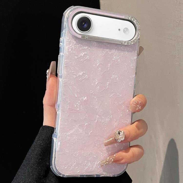 For iPhone Air Gilded Colorful Shell Patterned TPU+IMD Phone Case