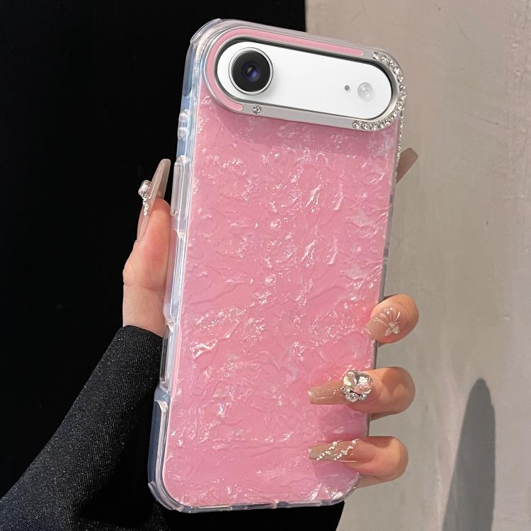 For iPhone Air Gilded Colorful Shell Patterned TPU+IMD Phone Case